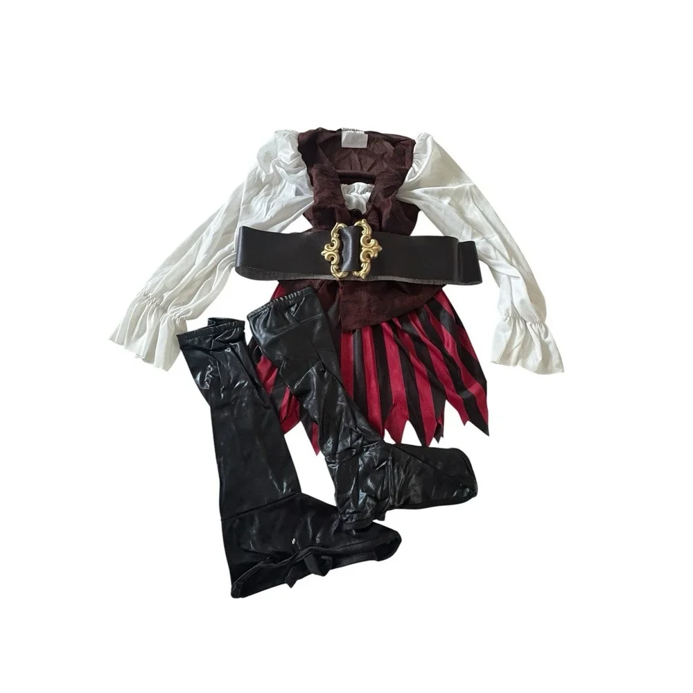 Pirates Of The Caribbean Kids 4-6 Small Halloween Costume Unisex